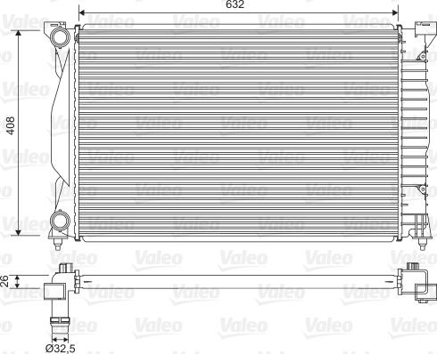 Valeo 734269 - Radiatore, Raffreddamento motore www.autoricambit.com