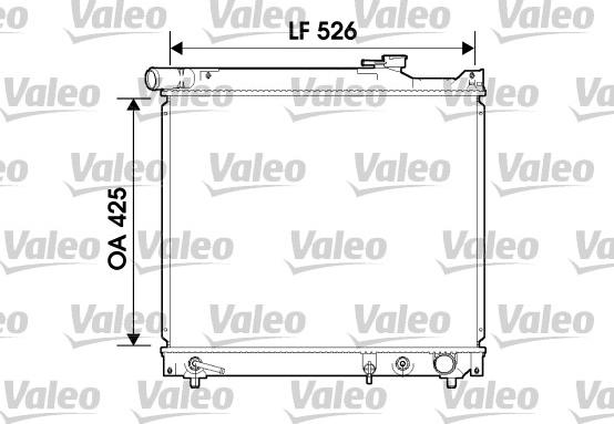 Valeo 734214 - Radiatore, Raffreddamento motore www.autoricambit.com