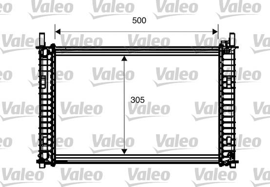 Valeo 734274 - Radiatore, Raffreddamento motore www.autoricambit.com