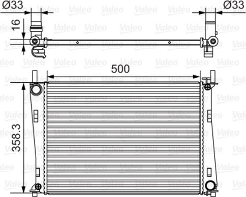 Valeo 734273 - Radiatore, Raffreddamento motore www.autoricambit.com