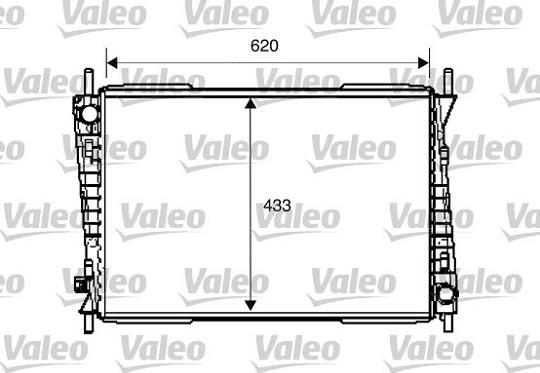 Valeo 734785 - Radiatore, Raffreddamento motore www.autoricambit.com