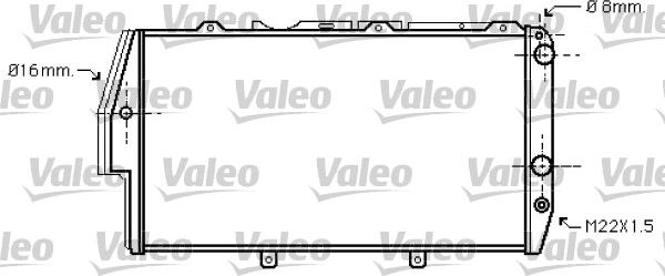 Valeo 734738 - Radiatore, Raffreddamento motore www.autoricambit.com