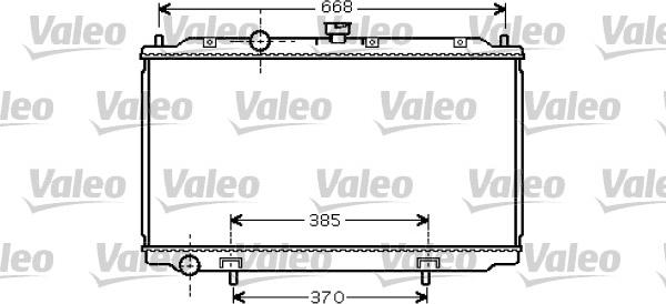 Valeo 734737 - Radiatore, Raffreddamento motore www.autoricambit.com