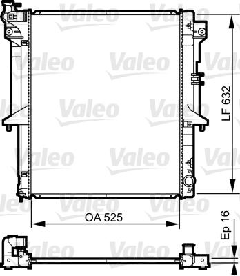 Valeo 735441 - Radiatore, Raffreddamento motore www.autoricambit.com