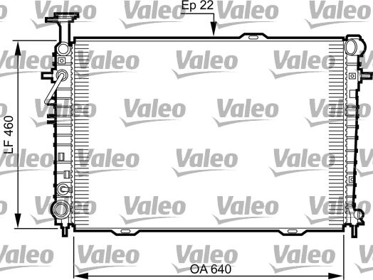 Valeo 735542 - Radiatore, Raffreddamento motore www.autoricambit.com