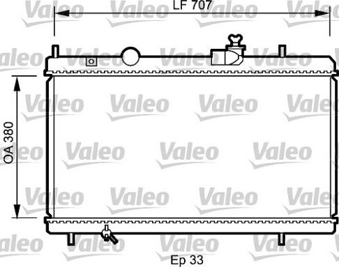 Valeo 735068 - Radiatore, Raffreddamento motore www.autoricambit.com