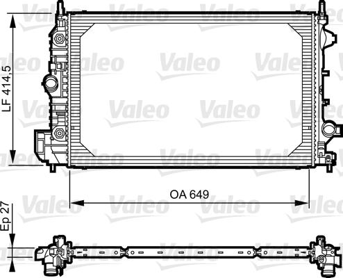 Valeo 735086 - Radiatore, Raffreddamento motore www.autoricambit.com