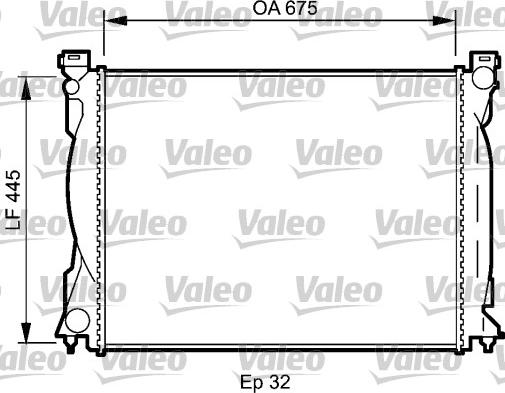 Valeo 735031 - Radiatore, Raffreddamento motore www.autoricambit.com