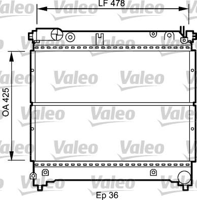 Valeo 735073 - Radiatore, Raffreddamento motore www.autoricambit.com