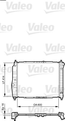 Valeo 735158 - Radiatore, Raffreddamento motore www.autoricambit.com