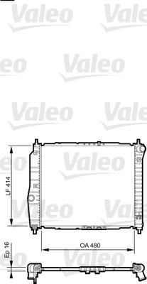 Valeo 735157 - Radiatore, Raffreddamento motore www.autoricambit.com