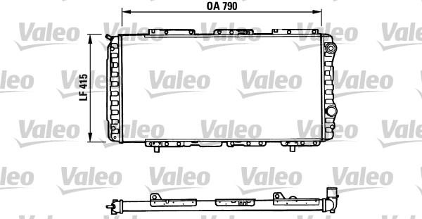 Valeo 730997 - Radiatore, Raffreddamento motore www.autoricambit.com