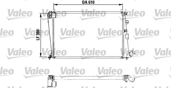 Valeo 730958 - Radiatore, Raffreddamento motore www.autoricambit.com