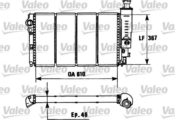 Valeo 730953 - Radiatore, Raffreddamento motore www.autoricambit.com