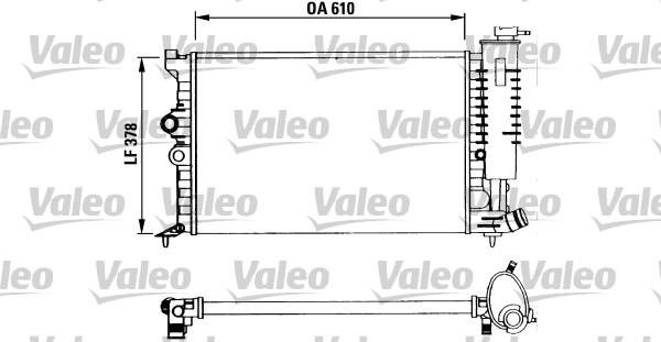 Valeo 730960 - Radiatore, Raffreddamento motore www.autoricambit.com