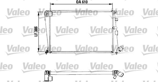 Valeo 730961 - Radiatore, Raffreddamento motore www.autoricambit.com