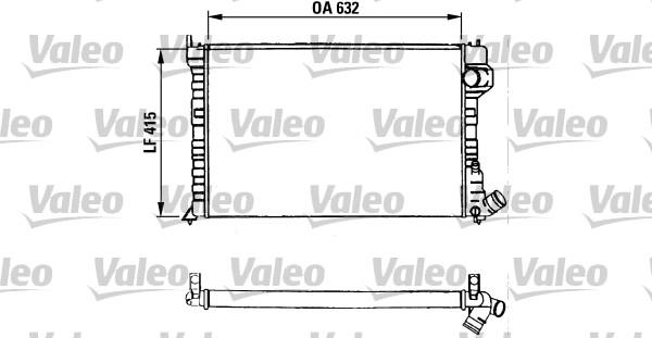 Valeo 730934 - Radiatore, Raffreddamento motore www.autoricambit.com