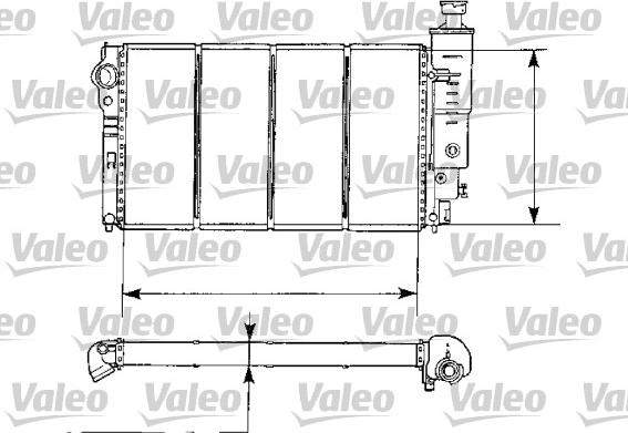 Valeo 730974 - Radiatore, Raffreddamento motore www.autoricambit.com