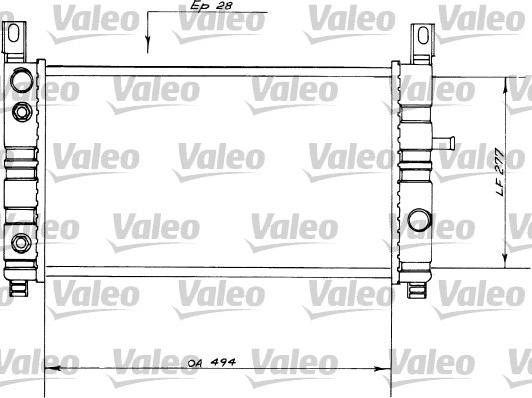 Valeo 730559 - Radiatore, Raffreddamento motore www.autoricambit.com