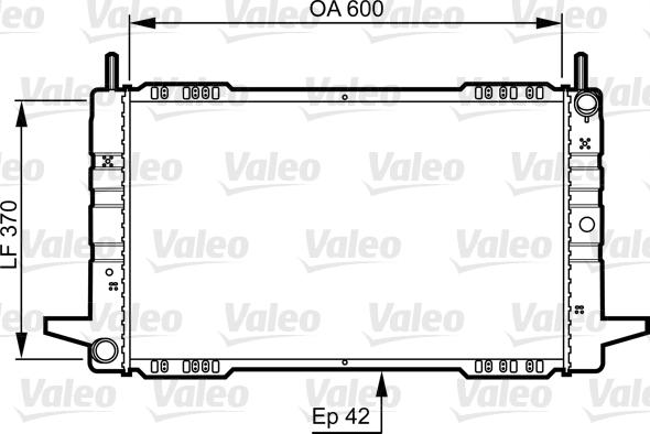 Valeo 730563 - Radiatore, Raffreddamento motore www.autoricambit.com