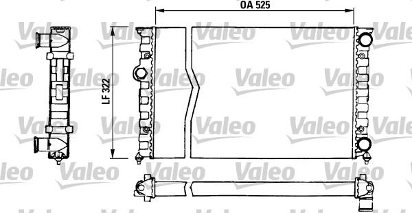 Valeo 730505 - Radiatore, Raffreddamento motore www.autoricambit.com