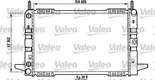 Valeo 730586 - Radiatore, Raffreddamento motore www.autoricambit.com