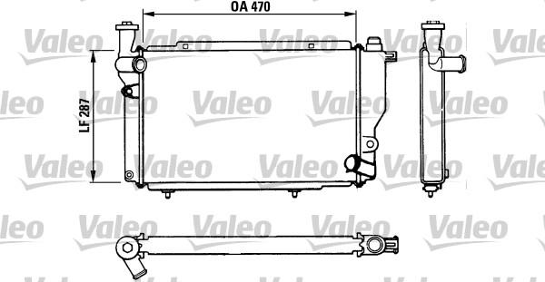 Valeo 730534 - Radiatore, Raffreddamento motore www.autoricambit.com