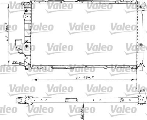 Valeo 730536 - Radiatore, Raffreddamento motore www.autoricambit.com