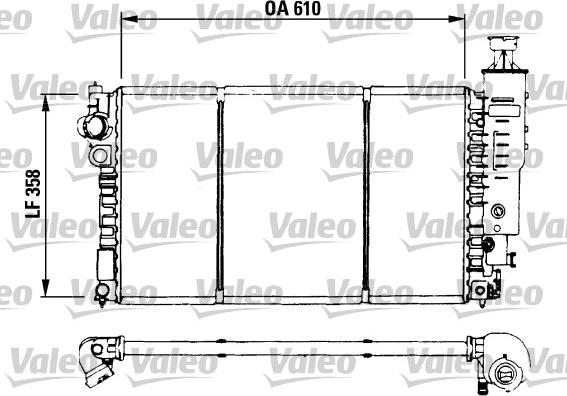 Valeo 730573 - Radiatore, Raffreddamento motore www.autoricambit.com