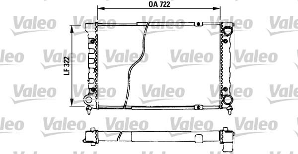 Valeo 730629 - Radiatore, Raffreddamento motore www.autoricambit.com