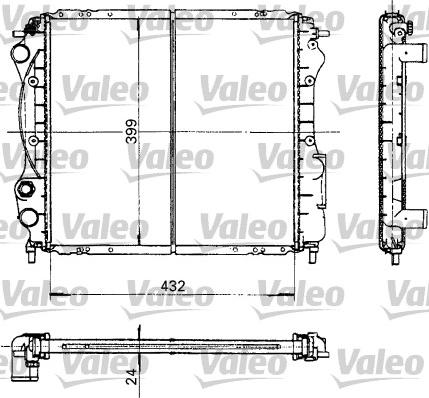 Valeo 730181 - Radiatore, Raffreddamento motore www.autoricambit.com