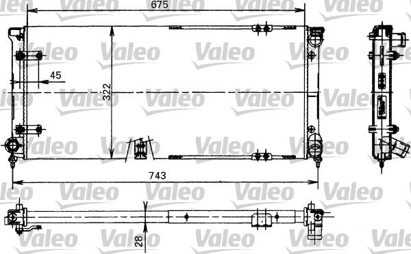 Valeo 730370 - Radiatore, Raffreddamento motore www.autoricambit.com