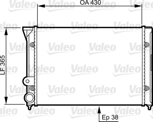 Valeo 731401 - Radiatore, Raffreddamento motore www.autoricambit.com