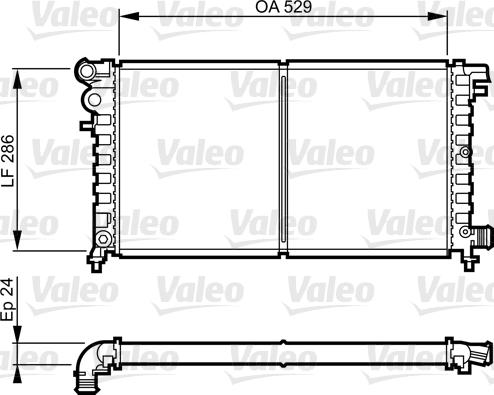 Valeo 731530 - Radiatore, Raffreddamento motore www.autoricambit.com