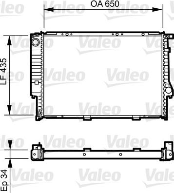 Valeo 731523 - Radiatore, Raffreddamento motore www.autoricambit.com