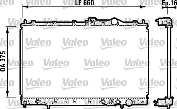 Valeo 731648 - Radiatore, Raffreddamento motore www.autoricambit.com