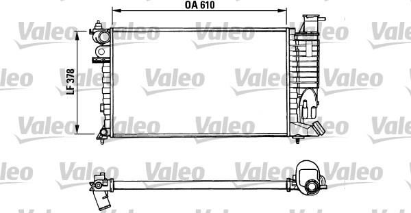 Valeo 731010 - Radiatore, Raffreddamento motore www.autoricambit.com