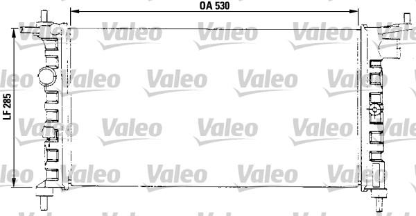 Valeo 731013 - Radiatore, Raffreddamento motore www.autoricambit.com