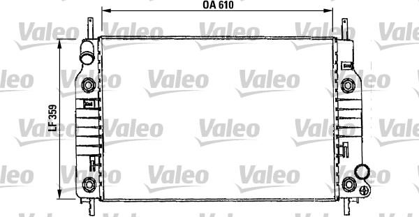 Valeo 731017 - Radiatore, Raffreddamento motore www.autoricambit.com