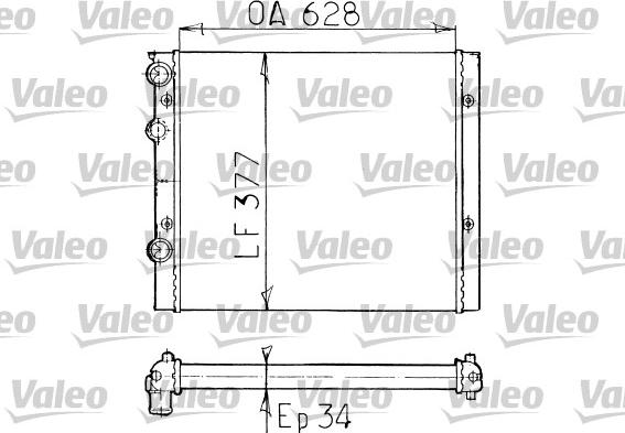 Valeo 731038 - Radiatore, Raffreddamento motore www.autoricambit.com