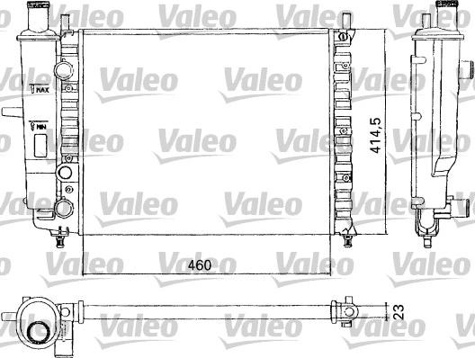 Valeo 731304 - Radiatore, Raffreddamento motore www.autoricambit.com