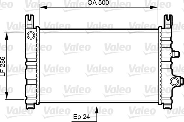 Valeo 731299 - Radiatore, Raffreddamento motore www.autoricambit.com