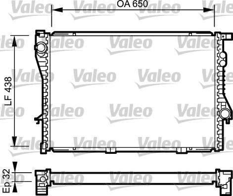 Valeo 731766 - Radiatore, Raffreddamento motore www.autoricambit.com