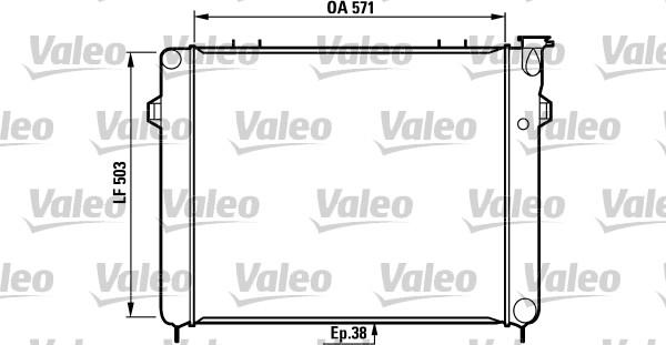 Valeo 731719 - Radiatore, Raffreddamento motore www.autoricambit.com