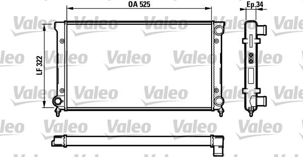 Valeo 731729 - Radiatore, Raffreddamento motore www.autoricambit.com