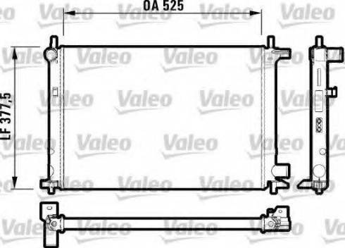 Valeo 731770 - Radiatore, Raffreddamento motore www.autoricambit.com