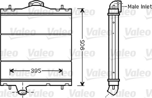 Valeo 733448 - Radiatore, Raffreddamento motore www.autoricambit.com