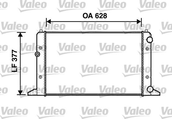 Valeo 732949 - Radiatore, Raffreddamento motore www.autoricambit.com