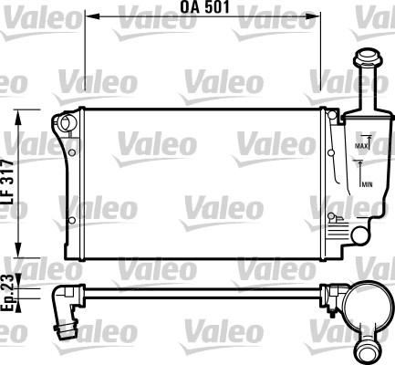 Valeo 732924 - Radiatore, Raffreddamento motore www.autoricambit.com