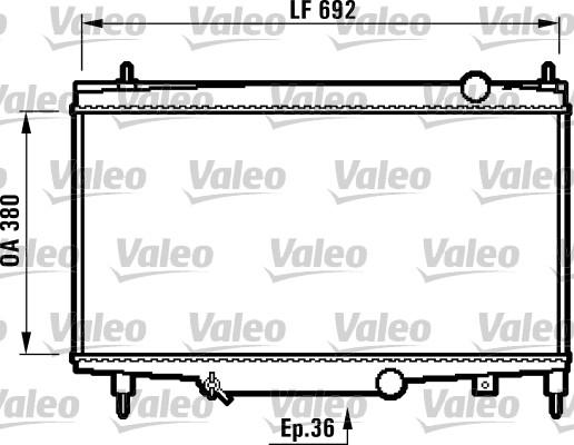 Valeo 732492 - Radiatore, Raffreddamento motore www.autoricambit.com